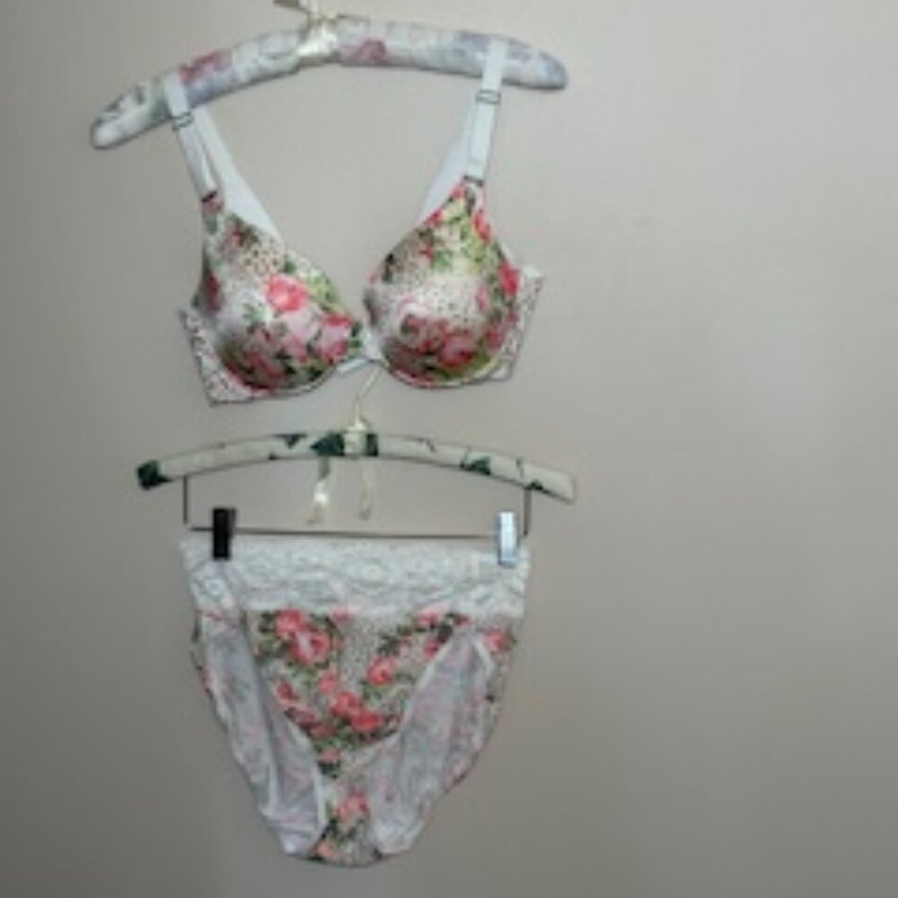 Soma Vanishing Back Bra (36B) + 2 High Leg Undies (M) - NWT